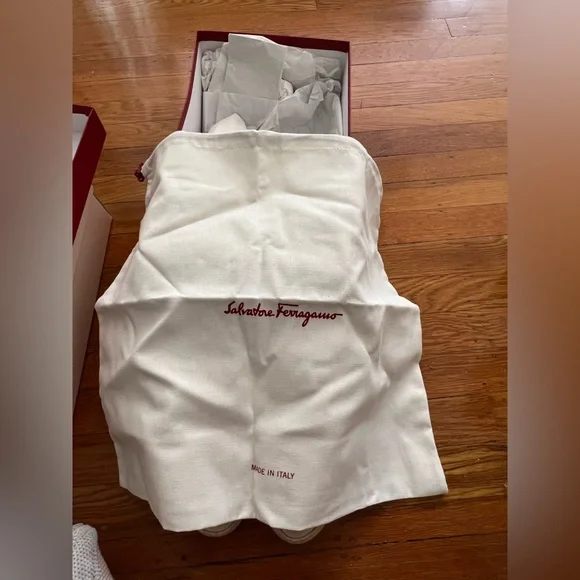 Salvatore Ferragamo Soleil Canvas Platform Sneaker - Picture 2 of 9